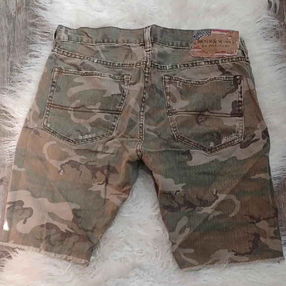 Denim & Supply Ralph Lauren Distressed Shorts - Picture 1 of 16
